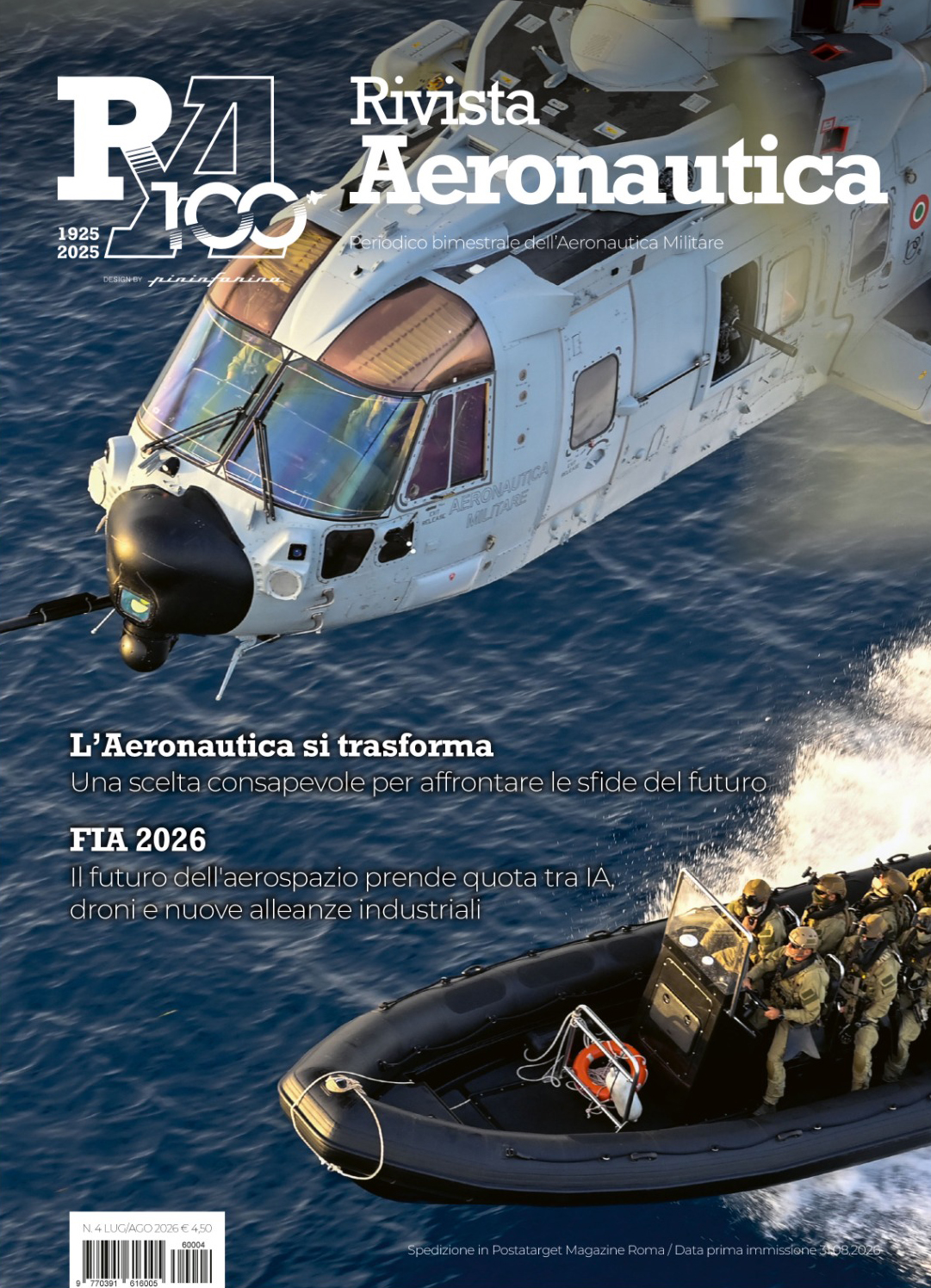 Copertina Rivista Aeronautica, 4/2026