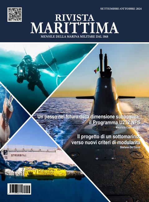 Copertina Rivista Marittima, settembre-ottobre 2024