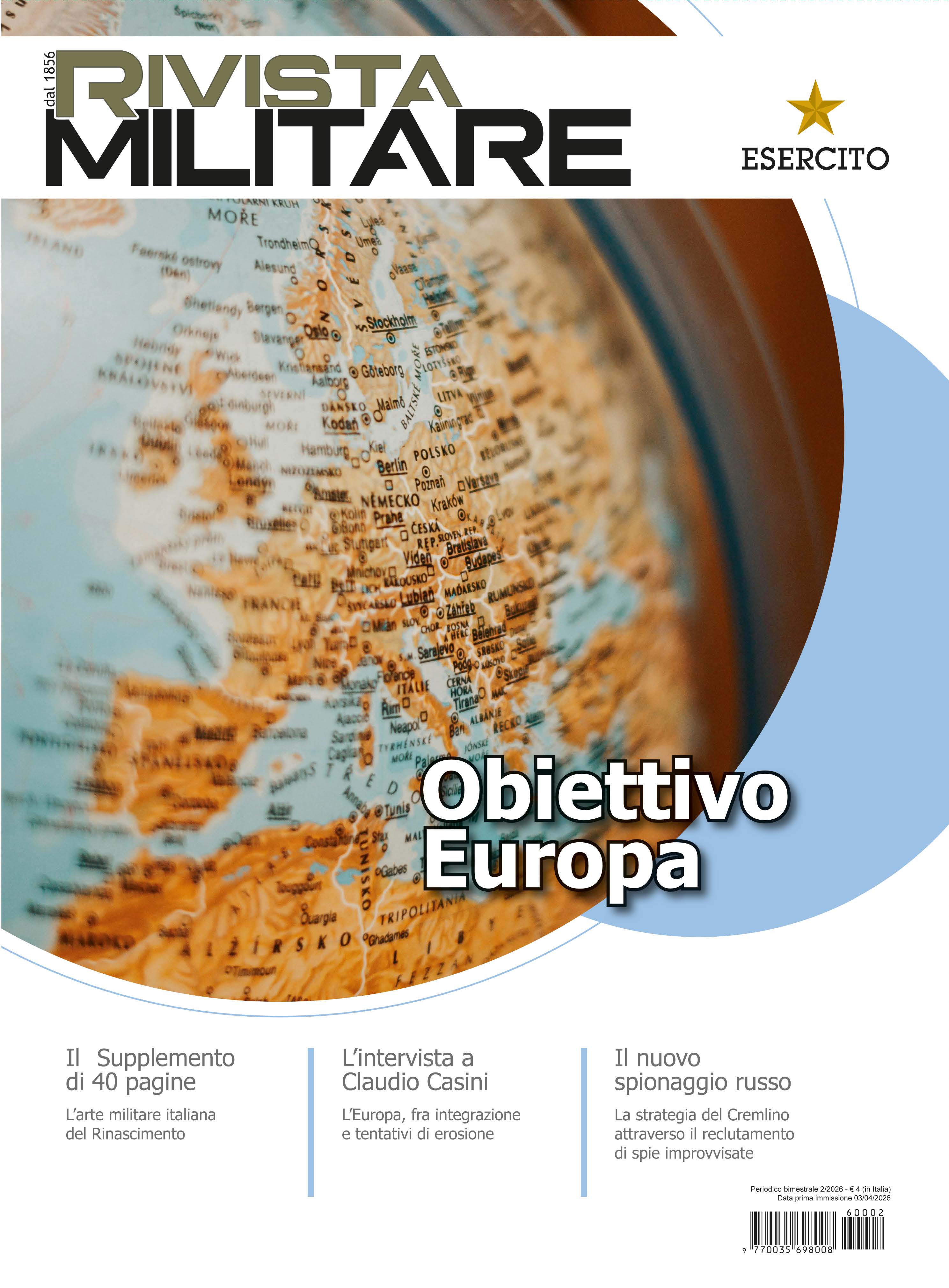 Copertina Rivista Militare, 2/2026